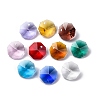 100Pcs 10 Colors Glass Pendants AJEW-H154-08D-2