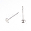 Non-Tarnish 304 Stainless Steel Stud Earring Findings A-STAS-D448-088P-3mm-2