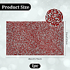 Rectangle Plastic Hotfix Rhinestone DIY-WH0349-339D-2