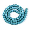 Frosted Opaque Glass Beads Strands LS-GLAA-T032-P6mm-MBB13A-2