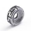 Retro 304 Stainless Steel Spacer Beads STAS-L243-040AS-2