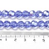 Transparent Glass Beads EGLA-A035-T8mm-B14-4