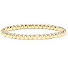 Temperament Magnet Gold Elastic Bracelet Baroque Imitation Pearl Multi layered Layered Bracelet Small and Popular Bracelet BK8855-5-1