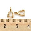 Rack Plating Brass Ice Pick Pinch Bails KK-Z030-05B-G-01-3
