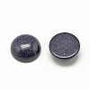 Synthetic Blue Goldstone Cabochons G-R416-12mm-34-2