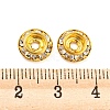 Brass Crystal Rhinestone Beads RB-F035-06A-4