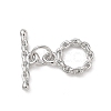 Brass Toggle Clasp KK-D289-53B-P-1