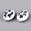 Handmade Porcelain Beads PORC-N012-14E-02-2