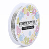 Round Copper Jewelry Craft Wire CW0.3mm006-2