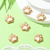 6Pcs Opaque Resin Pendants RESI-YW0003-45D-1