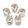 Valentine's Day Glass Pendants GLAA-N038-003A-1