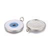 Brass Enamel Pendants KK-F821-48A-P-2