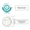 Tinplate Brooch JEWB-WH0012-011-2