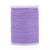 Round Waxed Polyester Cord YC-G006-01-1.0mm-11-1