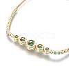 Adjustable Brass Micro Pave Cubic Zirconia Bolo Bracelets X-BJEW-F404-01C-G-3