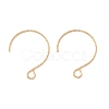 Ion Plating(IP) 316 Surgical Stainless Steel Earring Hooks STAS-D183-03G-01-1