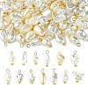 65Pcs 13 Styles ABS Plastic Imitation Pearl Pendants PALLOY-CJ00169-1