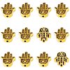 Tibetan Style Alloy Beads TIBEB-PH0004-57-1