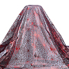 Halloween Spider & Spider Web Polyester Gauze Fabric AJEW-WH0314-677C-1