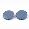 Painted Natural Wood Beads WOOD-S049-02B-03-2