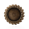 Adjustable Alloy & Iron Bezel Cup Ring Base with Rotatable Tray MAK-T012-11AB-2