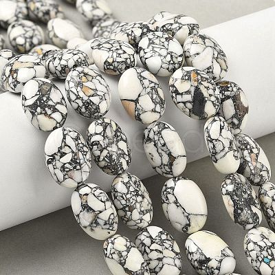 Dyed Synthetic Turquoise Beads Strands G-M448-B01-02-1