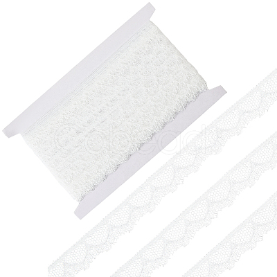 Polyester Lace Triming Ribbons OCOR-WH20050-028E-1