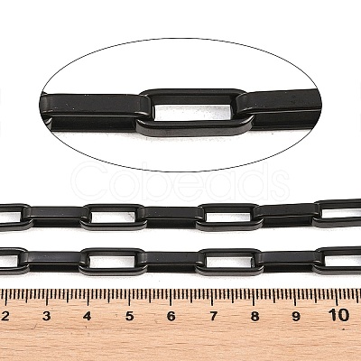 201 Stainless Steel Paperclip Chains CHS-H118-20EB-1