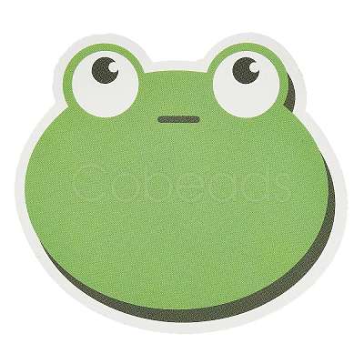 50 Pieces Cartoon Frog Doodle Paper Stickers STIC-R001-36-1