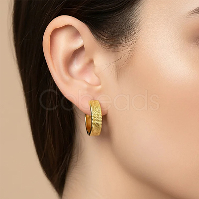 304 Stainless Steel Hoop Earrings for Women RY1881-1