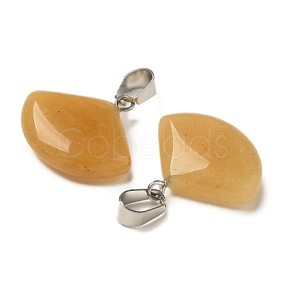 Natural Topaz Jade Pendants G-Z067-05P-05-1