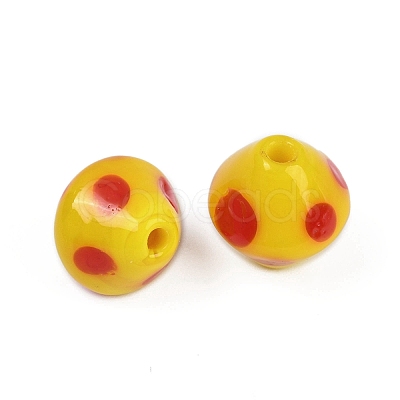 Handmade Lampwork Beads LAMP-H069-02B-1