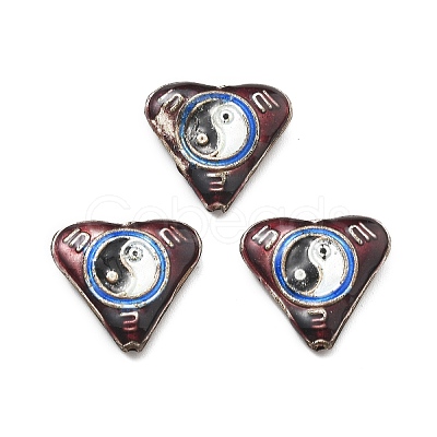 Handmade Cloisonne Beads CLB-Q002-02D-1