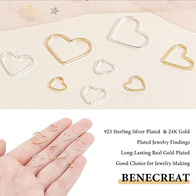 72Pcs 12 Style Brass Linking Rings KK-FH0005-73-1
