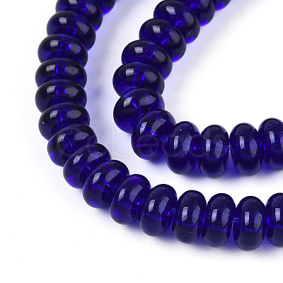 Transparent Glass Beads Strands GLAA-ZX008-6mm-19F-1