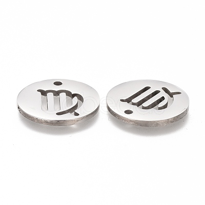 Tarnish Resistant 201 Stainless Steel Pendants STAS-Z001-B-02P-1