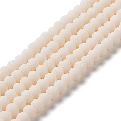 Glass Beads Strands EGLA-A034-P3mm-MD17-1