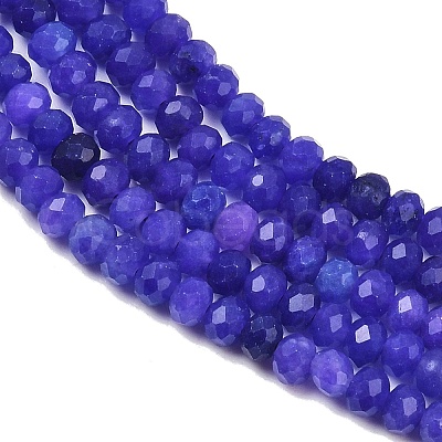 Dyed Natural Whie Jade Beads Strands GG-CBAF9EE-A33-3x4mm-1