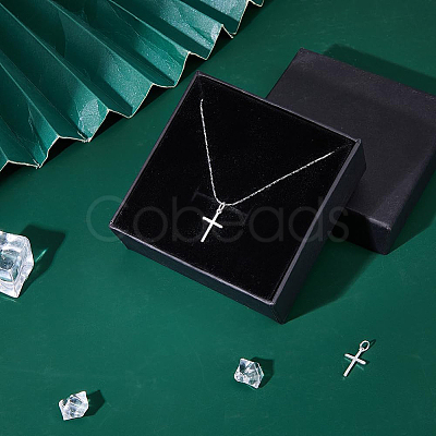 2Pcs 925 Sterling Silver Pendants STER-DC0001-90-1