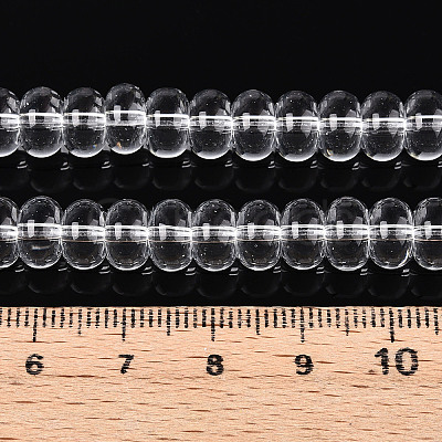 Transparent Glass Beads Strands GLAA-ZX008-8mm-19A-1