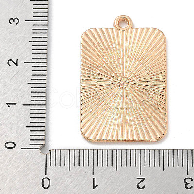 Tarot Alloy Enamel Pendants ENAM-A008-47KCG-01-1