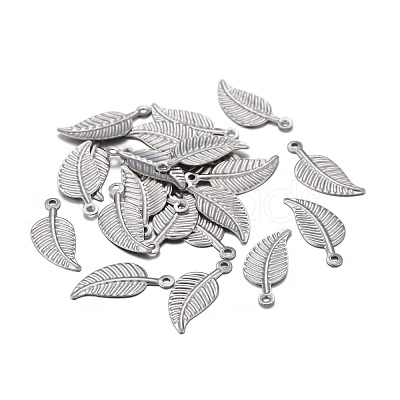 Non-Tarnish 201 Stainless Steel Charms STAS-F255-031P-1