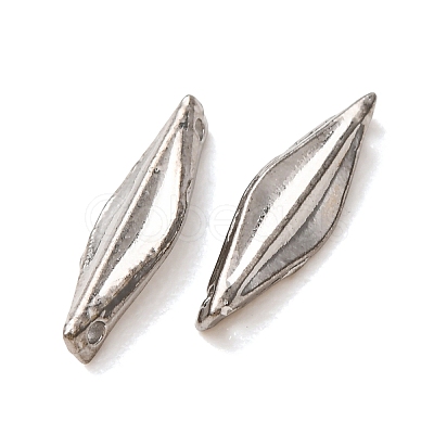 304 Stainless Steel Connector Charms STAS-N124-59P-1