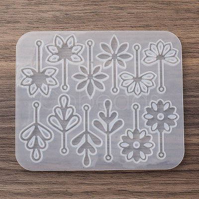 Pendant Silicone Molds AJEW-S041-03D-1