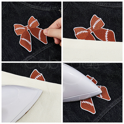 12Pcs 3 Styles Computerized Embroidery Nylon Cloth Patches DIY-HS0001-92-1