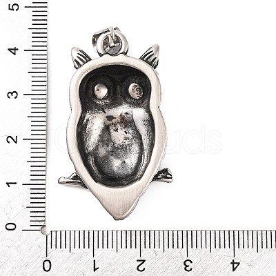 316 Surgical Stainless Steel Big Pendants STAS-Z073-35AS-1