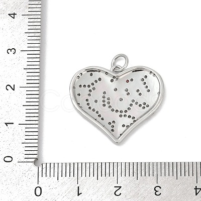 Brass Micro Pave Clear Cubic Zirconia Pendants KK-R221-01P-05-1