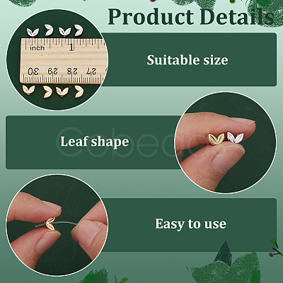 60Pcs 2 Colors Zinc Alloy Spacer Beads FIND-PH0024-15-1