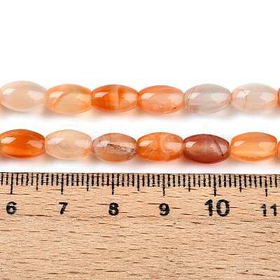 Dyed Natural Agate Beads Strands G-T141-15A-01-1