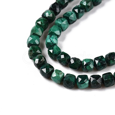 Natural Malachite Beads Strands G-N342-119-1